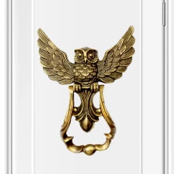 brass-owl-door-knocker-dk-025-brass-door-knocker-iron-door-knocker-antique-door-knocker--shivarika-manufacturers-exporters