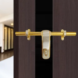 10" Brass Aldrop AL-015 | SG Finish Door Aldrop | Single Door Aldorp | Brass Door security Aldrop | Brass Arla | Brass kunda