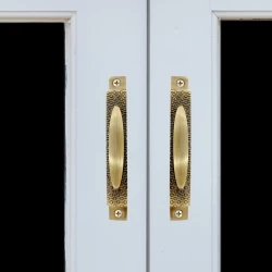 6" 2 Piece Brass Cabinet Handle CH-006 | Brass Antique Handle | Brass Antique Drawer Handle | Brass Antique Window Handle