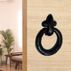 13cm-cast-iron-door-knocker-cidk09-black-powder-coating-iron-door-knocker-full-black-butterfly-iron-door-knocke-shivarika-manufacturers-exporters