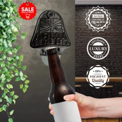 11cm Cast Iron Opener CIOP-001 | Black Powder Coating Bottle Opener |Cast Iron Hand Decor Bottle Opener |