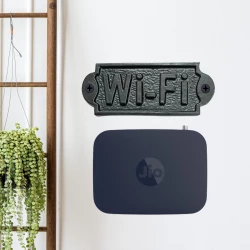 5cm Cast Iron Letter Plate CIDS-002 | Cast Iron Door Plate | Cast Iron Door Sine Plate | Cast Iron Black Powder Coating Letter Plate