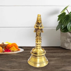 premium-brass-hanuman-ghanti-bbl002-hanuman-ghanti-hand-bell-for-puja-large-size-48-inch-210gm-asmita-creations