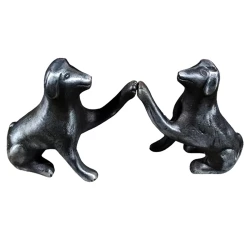 Cast Iron Dog Door | Home Decor Item | Cast Iron Black Powder Coating