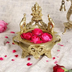 advanzo-ganesha-with-elephant-design-75-inches-brass-urli-bowl-for-home-decor-brass-urli-decor-urali-decoration-bowl-antique-yellow-advanzo