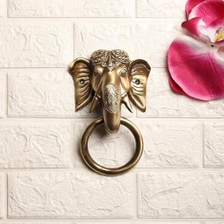 advanzo-tuskar-ganesha-brass-door-knocker-door-knockers-for-main-door-front-door-knocker-antique-brown-standard-pack-of-1-advanzo