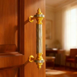 10" Brass Pull Handle PH-017 | Silver Gold Pull Handle | Door Pull Handle | Brass Heavy Duty Door Handle | Pack Of 2 10" Brass Pull Handle PH-017 | Silver Gold Pull Handle | Door Pull Handle | Brass Heavy Duty Door Handle | Pack Of 2