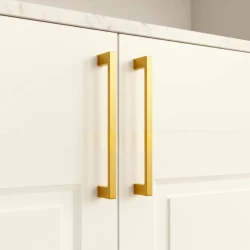 6" Brass Cabinet Handle CH-040 | Gold Finish | Brass Drawer Handle | Brass Window Handle | Pack OF 2 6" Brass Cabinet Handle CH-040 | Gold Finish | Brass Drawer Handle | Brass Window Handle | Pack OF 2
