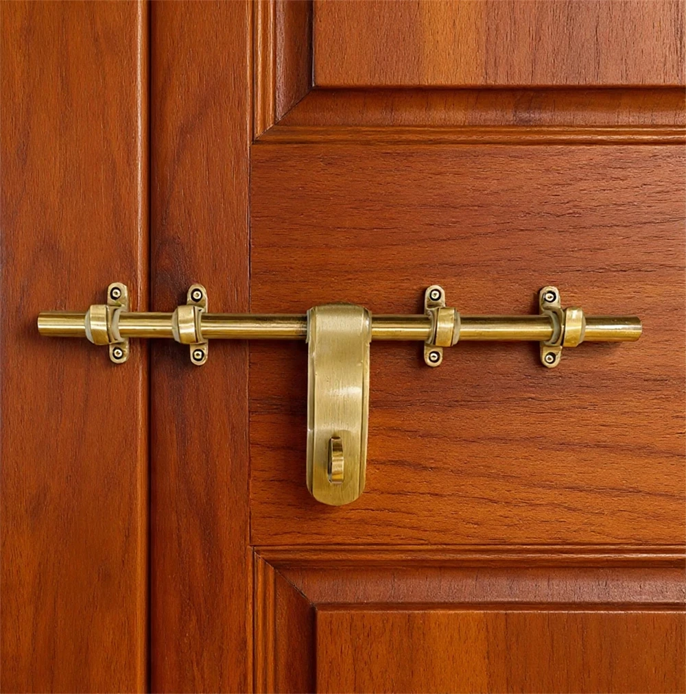 14" X 16mm Brass Aldrop AL-029 | Pure Brass Aldrop | Handcrafted Brass Door Aldrop | Antique Finish Traditional Indian Style Door Aldrop | Heavy Duty Brass Door Aldrop | Pack Of 1